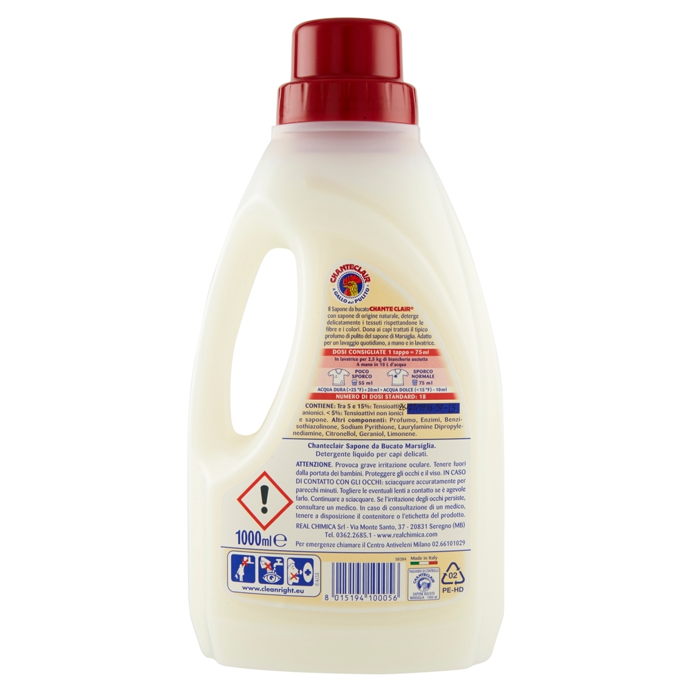 Chanteclair Sapone da Bucato Marsiglia 1000 ml